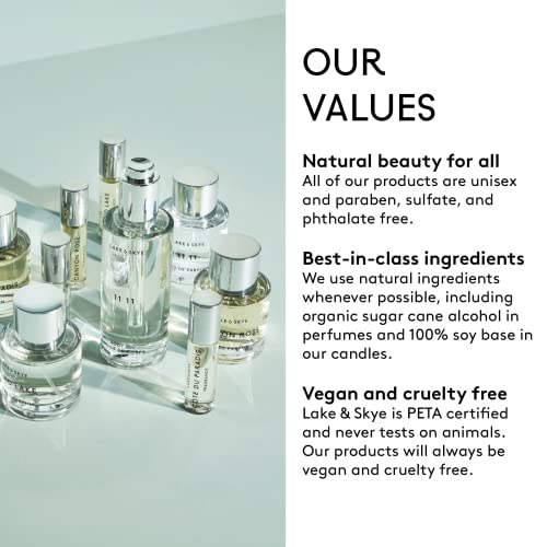 Lake & Skye 11 11 Eau de Parfum Vial Spray, 0.06 fl oz (2 ml) - Sheer & Uplifting Scent