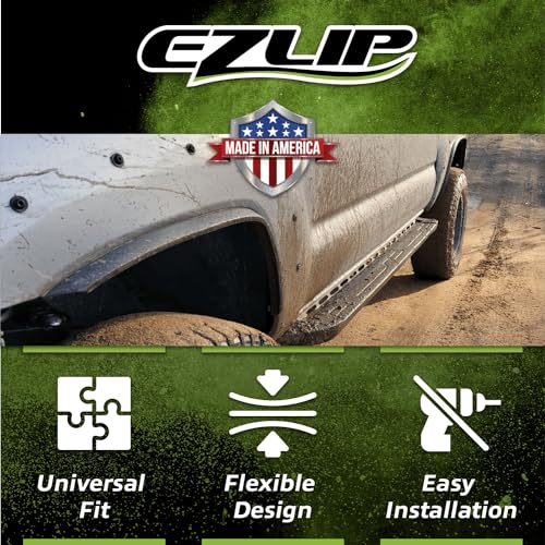 EZ Flares - Universal Offroad Flexible Foam Rubber Fender Flares 1-inch Extension