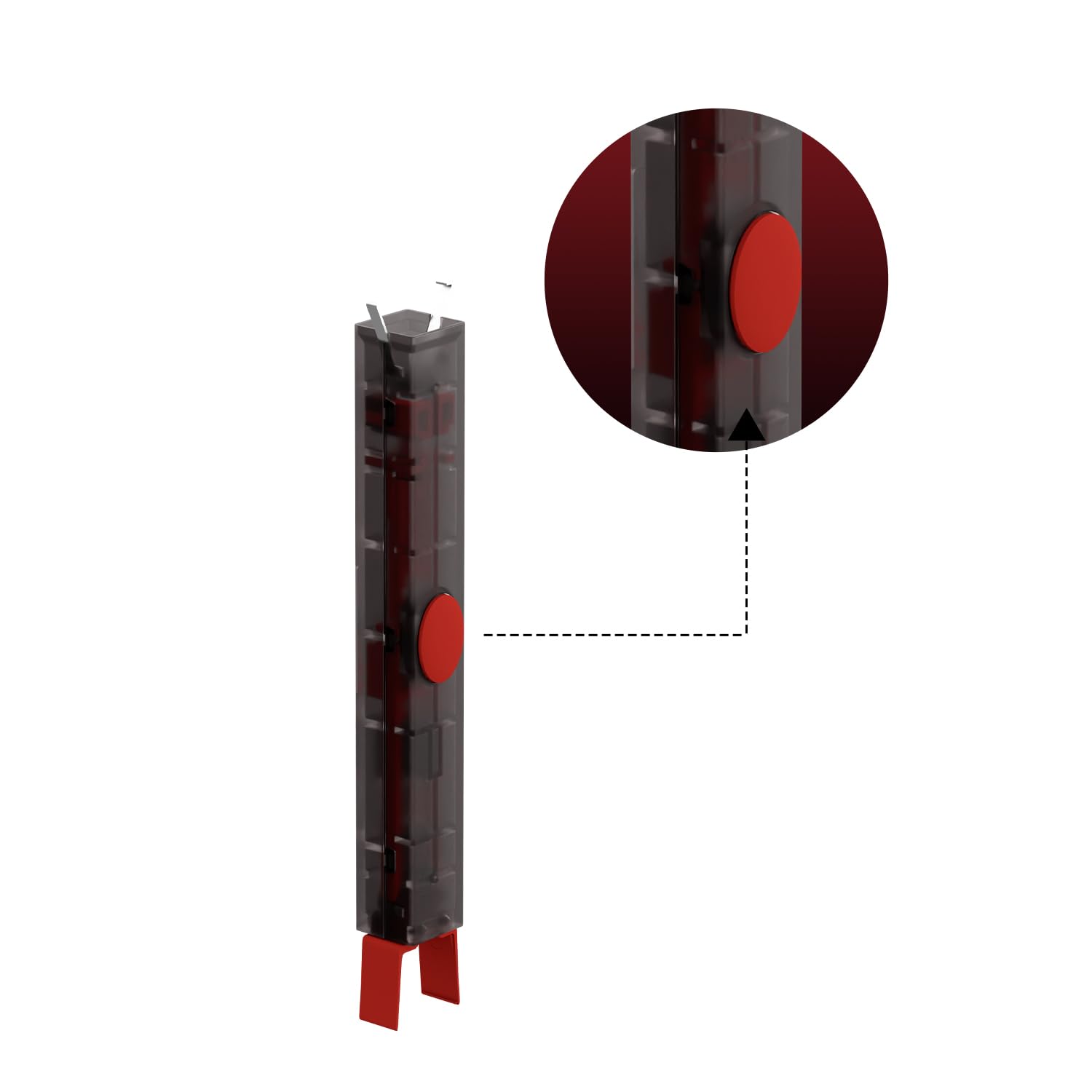 GATERON Twins Switch Puller Keycap Puller for Mechanical Keyboard, DIY Tool Easily Remove and Replace Gaming Keyboard Switches and keycaps Intergrated for Mechanical Keyboard