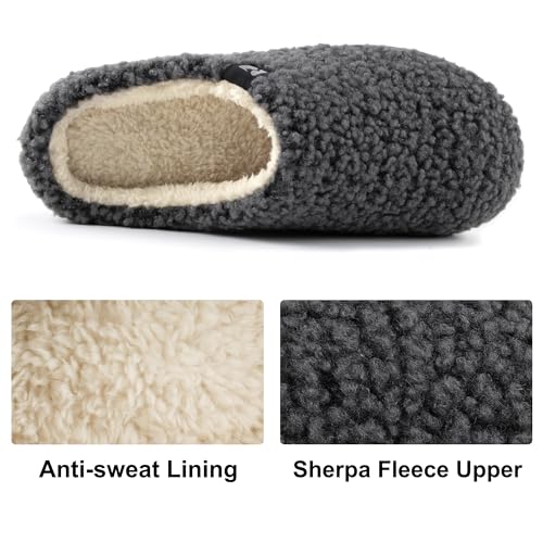 RockDove Women's Plush Retreat Sherpa Fleece Clog Slipper