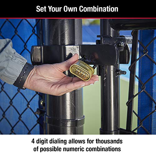 Master Lock Indoor & Outdoor Combination Locks with Weatherproof Padlocks