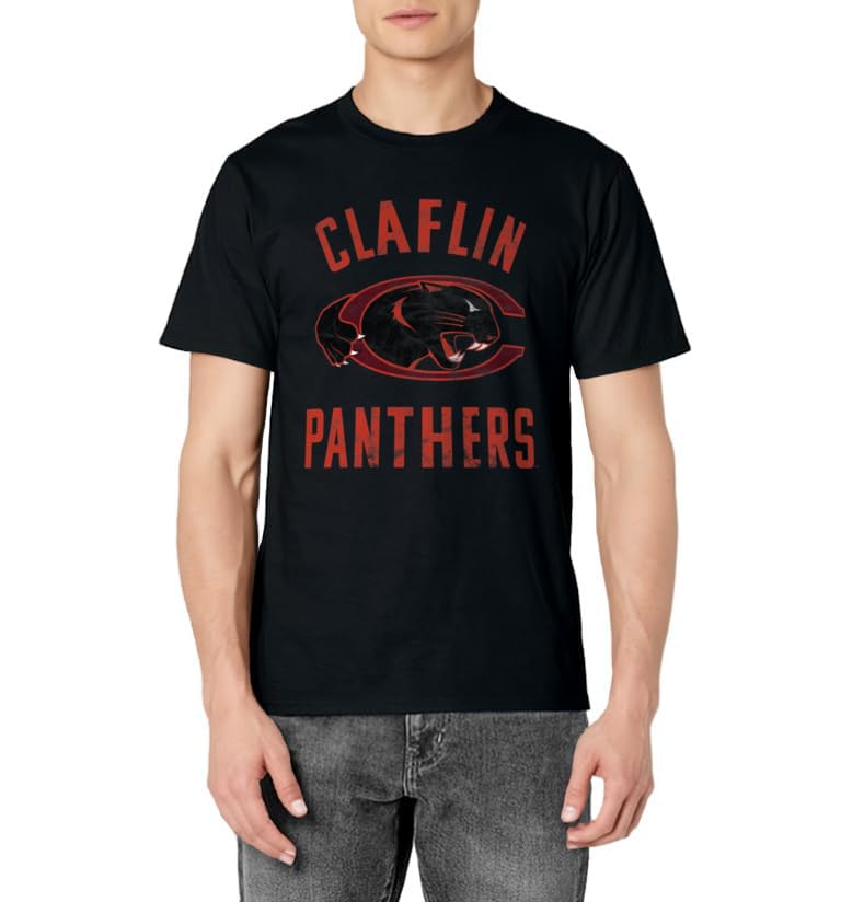 Claflin University Panthers Large T-Shirt