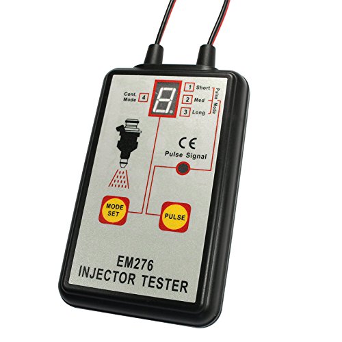 ALLOSUN Fuel Injector Cleaner Tester & Adapter DIY Cleaning Tool Kit Set (Fuel Injector Tester)