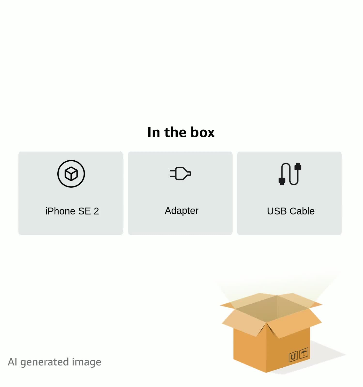 Apple iPhone SE 2 64GB Black LTE Cellular 3H757LL/A