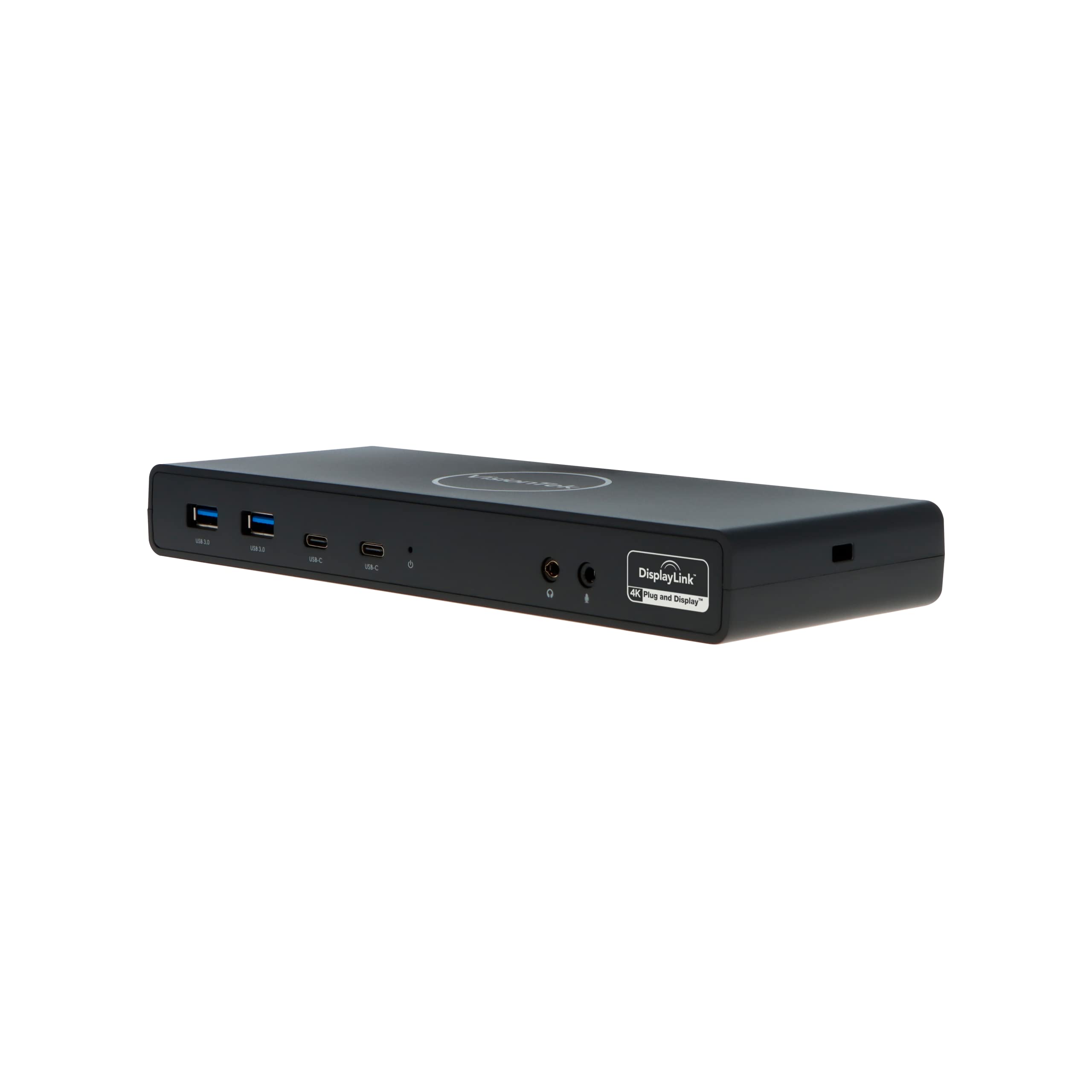 VisionTek VT4510 Universal USB Dual Monitor Docking Station - 2x HDMI, 2x DisplayPort, 100W Power, 4x USB-A, 2x USB-C, Audio, Ethernet for Windows/ MacOS/ ChromeOS
