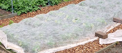 growbiggerplants Agribon AG-19 Floating Row Crop Cover/Frost Blanket/Frost Cloth/Garden Fabric Plant Cover
