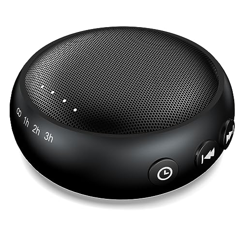 SoundMe Sound Machine for Sleeping with 30 Soothing Natural Sounds 36 Volume Control Portable Travel White Noise Brown Noise Machine for Baby Kids Adults Noise Canceling Machine for Office Privacy