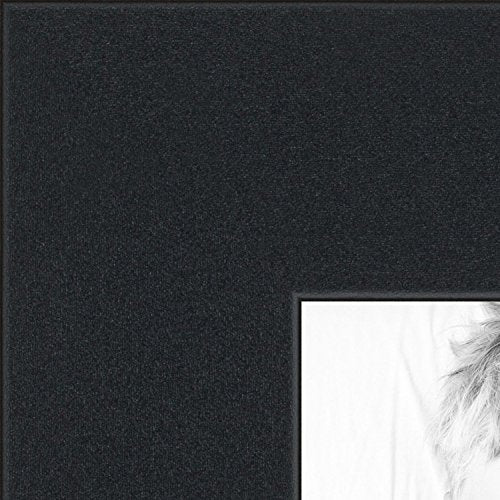 ArtToFrames Collage Photo Frame Double Mat with 4 - 4x6 Openings and Satin Black Frame