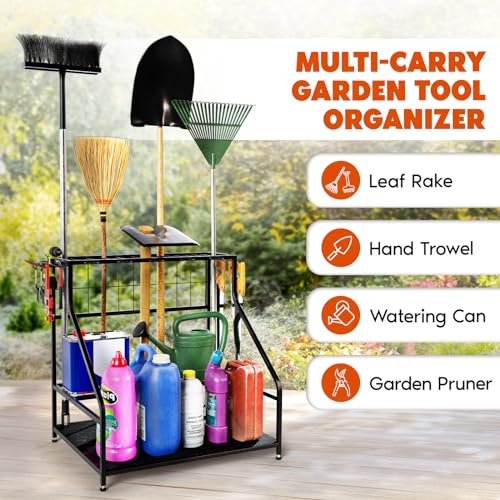 Idzo Efficient Snow Pusher, Snow Plow Shovel with 37-Inch Reversible and Bi-Directional Angled Blade, Snow Shovel with Wheels & Convenient 90 Degree Handle for Driveways, Sidewalks, Ice Hockey Rinks