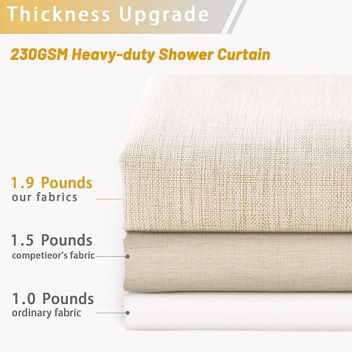 De-Mediocre 4 Pcs Beach Shower Curtain Sets Blue Ocean Water Drop Sea Waves Bath Mat Decor Bathroom Toilet Mat Lid Cover U Shaped Non-Slip Rug Accessories Fabric Polyester 72x72 Inch