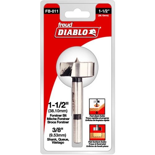 3/4-Inch by 3/8-Inch Shank Forstner Drill Bit