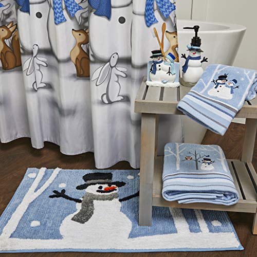 SKL Home Winter Friends Hand Towel Set, Blue