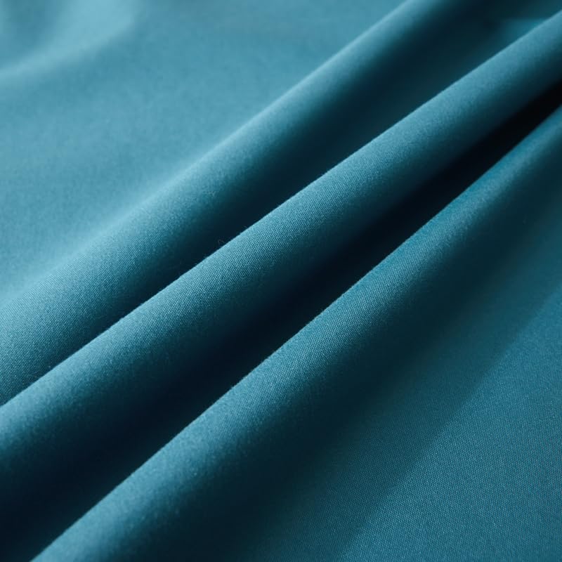Waterproof Bed Sheet Flat Sheets Lightweight, Mattress Protector Sheet for Bed Couch (Blue, Queen)