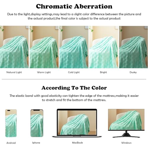 NEWCOSPLAY Super Soft Throw Blanket Dark Navy Premium Silky Flannel Fleece 3D Checkered Lightweight Bed Blanket All Season Use (Dark Navy Checkered, Throw(40"x50"))