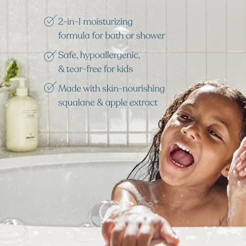 Pipette Bubble Bath + Body Wash - Nourishing and Skin Softening Tear Free Bubbles Fun, Suitable for Sensitive Skin, Calming Lavender Scented, 16 fl oz