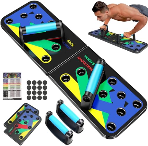 Floor Push Up Handles, Portable Strength Training Home Gym, Home Workout Equipment For Men And Women