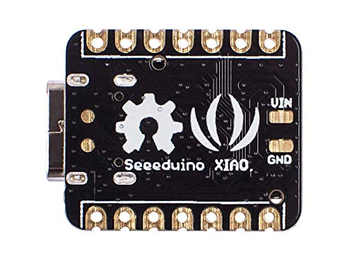 Seeed Studio XIAO SAMD21The Smallest Arduino Microcontroller Based on SAMD21,with Rich Interfaces, 100% Arduino IDE Compatible, desiged for Projects Need Arduino Micro, 1pc