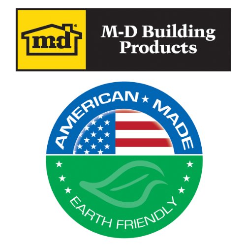 M-D Building Products 78030 Fluted 3/4-Inch by 36-Inch Vinyl Tile Edging, Silver