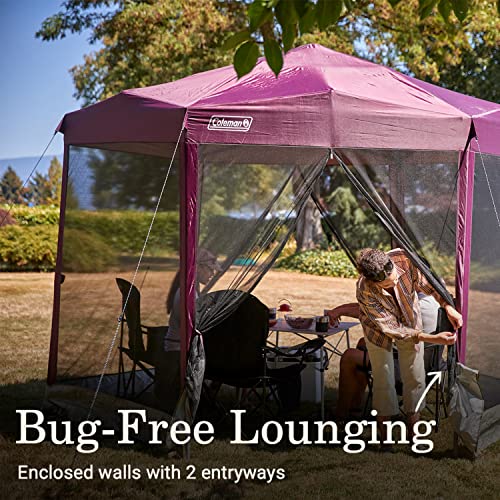 Coleman Back Home 10.5 x 9 Screen Canopy Tent