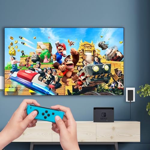 Charger for Nintendo Switch,39W GaN USB C Charger for Switch with 6FT Charging Cable,15V 2.6A AC Adapter Compatible with Nintendo Switch/Switch Lite/Switch OLED/Switch Dock,Support TV Mode