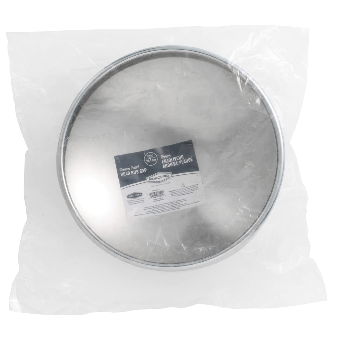 RoadPro RPRHC714 7.25" Chrome Rear Hubcap