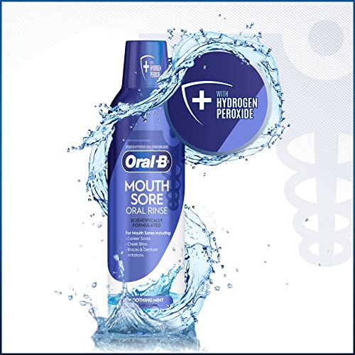 Oral-B Mouth Sore Mouthwash Special Care Oral Rinse, 475 mL (16 fl oz)