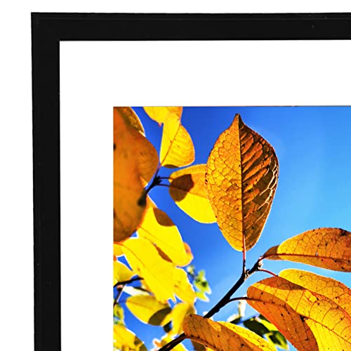 Aynoo 5x7 Picture Frame Black Thin Border Photo Frame 5x7 Picture Frames Display Pictures 5x7 Certificate Document Frame Diploma Frames for Wall,Black, 1Pack