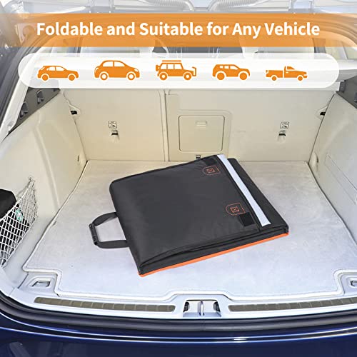 LOOBANI Dog Car Seat for Medium Large Dogs, Seat Extender for Dogs, with Waterproof Pee Pad and Pet Seat Belt, Provide Your Pet a Comfortable and Safety Travel Car Seat