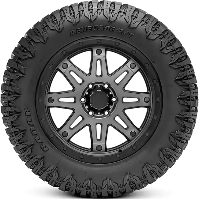 LT35X12.50R17 RADAR RENEGADE R/T 12PLY 121Q M+S 80psi***12PLY******40K+ROAD HAZARD