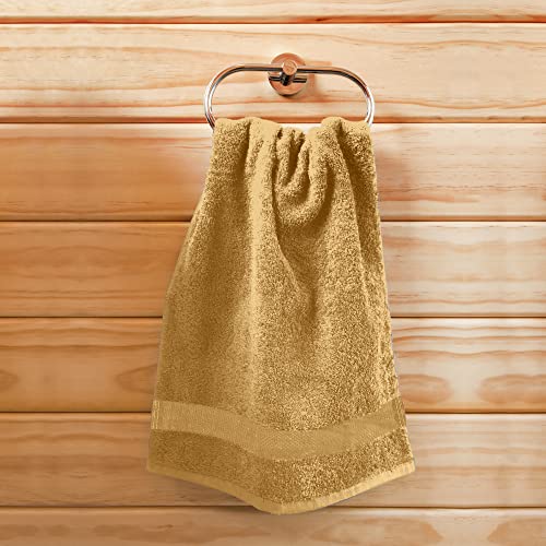 Utopia Towels Black Salon Towels, Pack of 72 (Not Bleach Proof, 16 x 27 Inches) Highly Absorbent Towels for Hand, Gym, Beauty, Spa, and Home Hair Care
