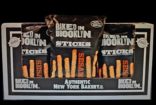 Baked in Brooklyn Breadsticks Certified Kosher - Sesame 6 oz - 6 pack