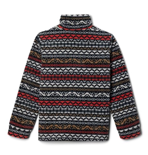 Columbia Toddler Boys Zing III Fleece, Mountain Blue Check, 3T