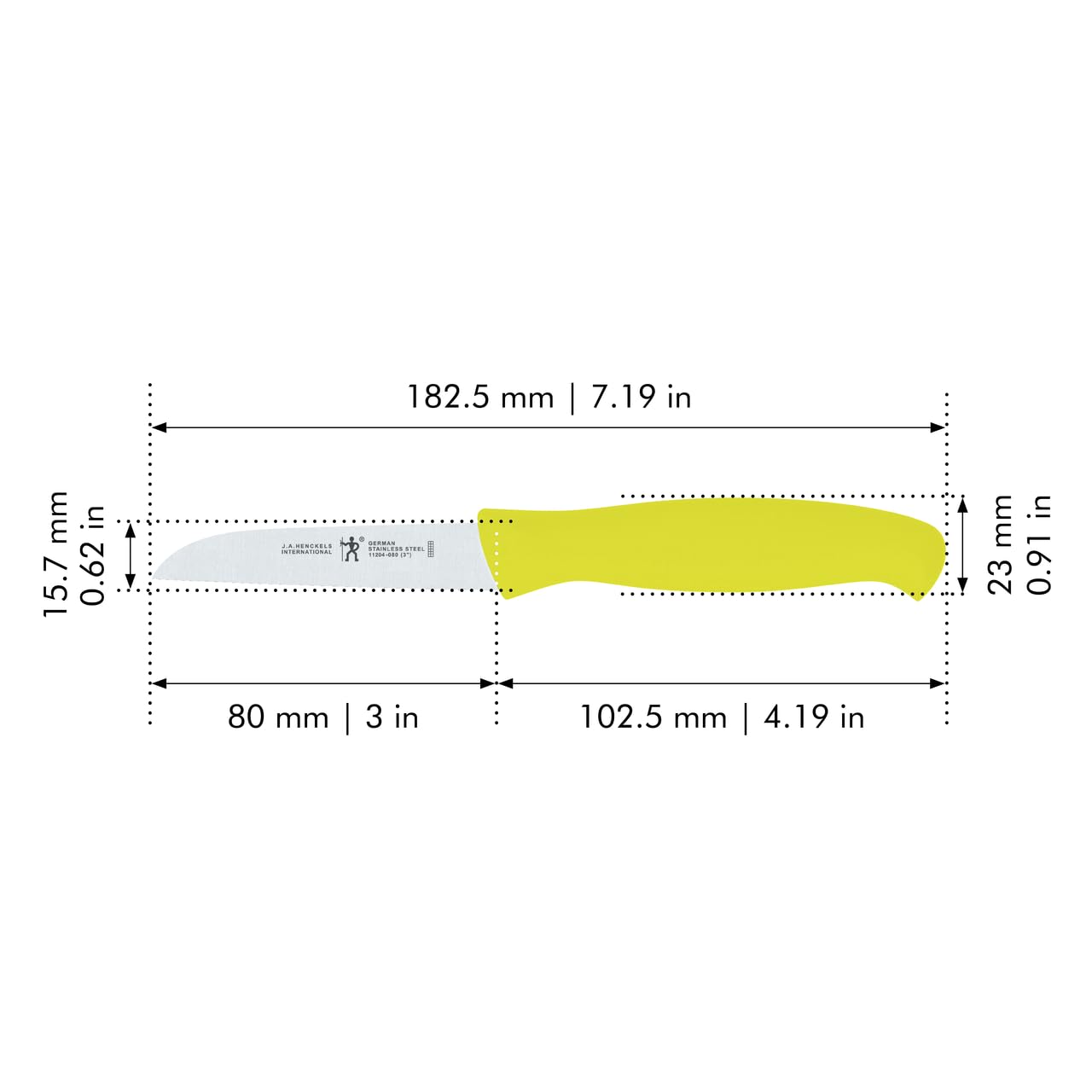 J.A. Henckels International 3-pc Paring Knife Set - Multi-Colored