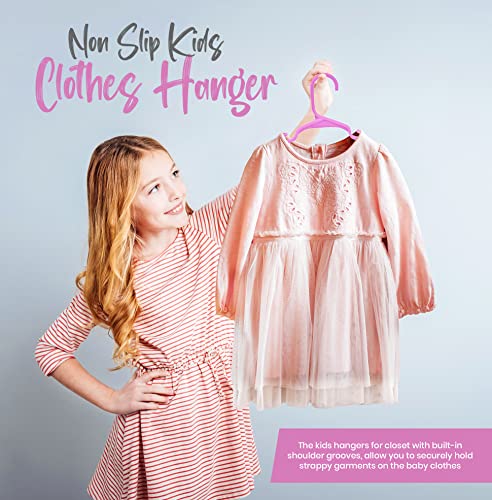 Utopia Home 360 Pack Kids Hangers - 11.5 Inch Plastic Baby Hangers for Closet - Childrens Hangers for Clothes & Infant Hangers for Closet - Ideal for Everyday Standard Use (White)