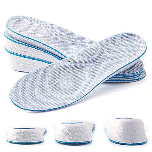Height Increase Insole Arch Support Breathable Shoe Insoles Heel Lift Inserts Elevator Insoles for Men (1.5cm Height)