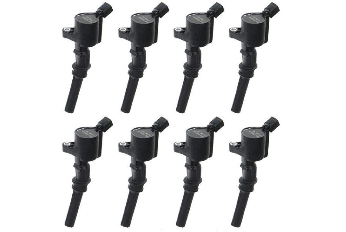 Motorcraft DG508 Ignition Coil for Ford 4.6L 5.4L V8 DG457 DG472 DG491 CROWN VICTORIA EXPEDITION F-150 F-250 MUSTANG LINCOLN MERCURY EXPLORER DG-508 3W7Z-12029-AA set of 8