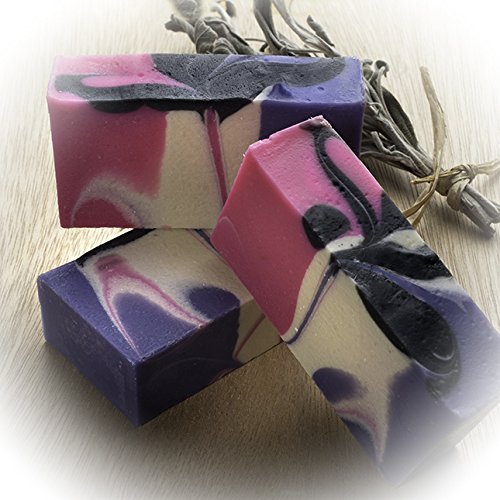 Goat Milk Lemongrass Soap (4Oz) – Goat Milk Handmade Soap Bar with Lemongrass and Sage Oil Essential Oils - Organic and All-Natural – by Falls River Soap Company