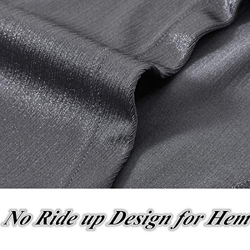 ZONBAILON Mens Sexy Underwear Bulge Enhancing Pouch Ice Silk Big and Tall Boxer Briefs Pack Plus Size 3XL XXXL 3X Waist 48-50