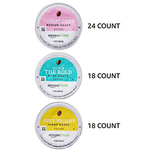 AmazonFresh 80 Ct. K-Cups, Colombia Medium Roast, Keurig K-Cup Brewer Compatible