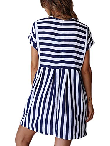 Womens Dresses Sexy Mini Party Dresses for Summer Short Sleeve Cute Casual Fashion Floral Dress Orange M