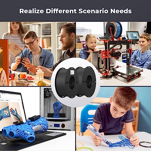 Creality Filament Space Dry Box Plus for 2 Pack Filament, Dust-Proof and Moisture-Proof, Storage Box Keeping Filaments Dry During 3D Printing, Filament Spool Holder Dryer…