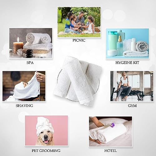 Easternproject Happy St. Patrick’s Day Hand Towels Set of 2 Lucky Shamrocks Clover Green Leaves Blessed Quotes Kitchen Towel Microfiber Spring Holiday Farmhouse Decorative Towels 13.8"X29.1"