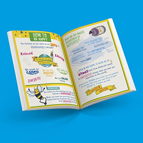 Happy Confident Me: Daily JOURNAL - Gratitude and Growth Mindset Journal that boosts children's happiness, self-esteem, positive thinking, mindfulness and resilience