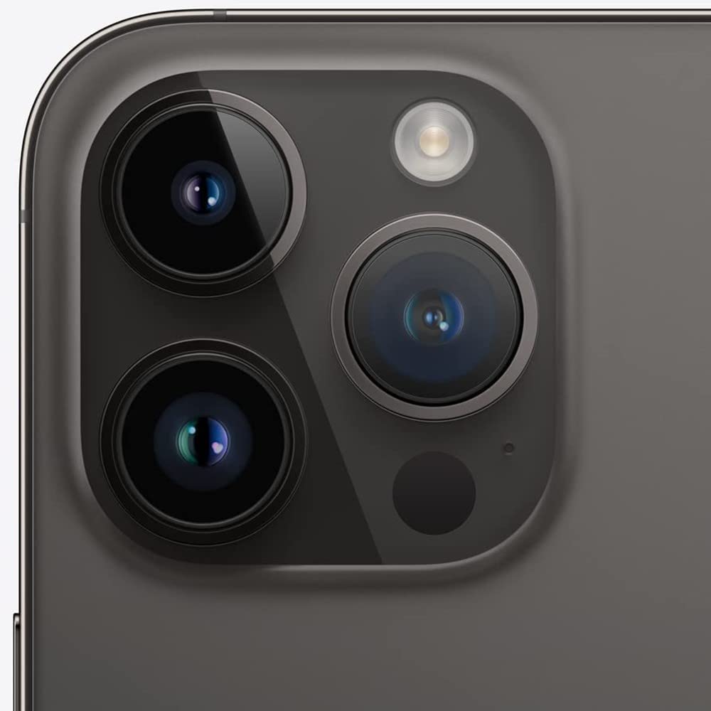 Apple iPhone 14 Pro Max, 128GB, Space Black - Unlocked (Renewed)