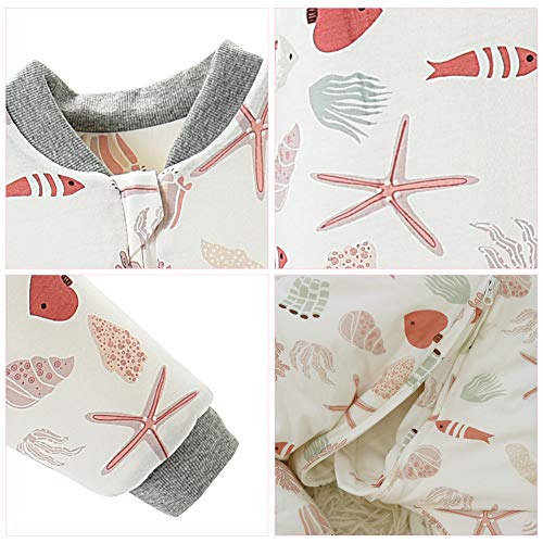 Happy Cherry Baby Sleep Bag with Feet Winter, Wearable Blanket with Legs, Sack for Toddler Thicken 2.5 TOG