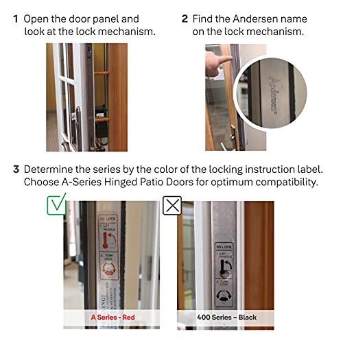 Yale Assure Lock for Andersen® Patio Doors, Black