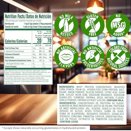 Knorr Professional Ultimate Hollandaise Sauce Mix Vegetarian, Gluten Free, No Artificial Flavors or Preservatives, No added MSG, 30.2 oz, Pack of 4