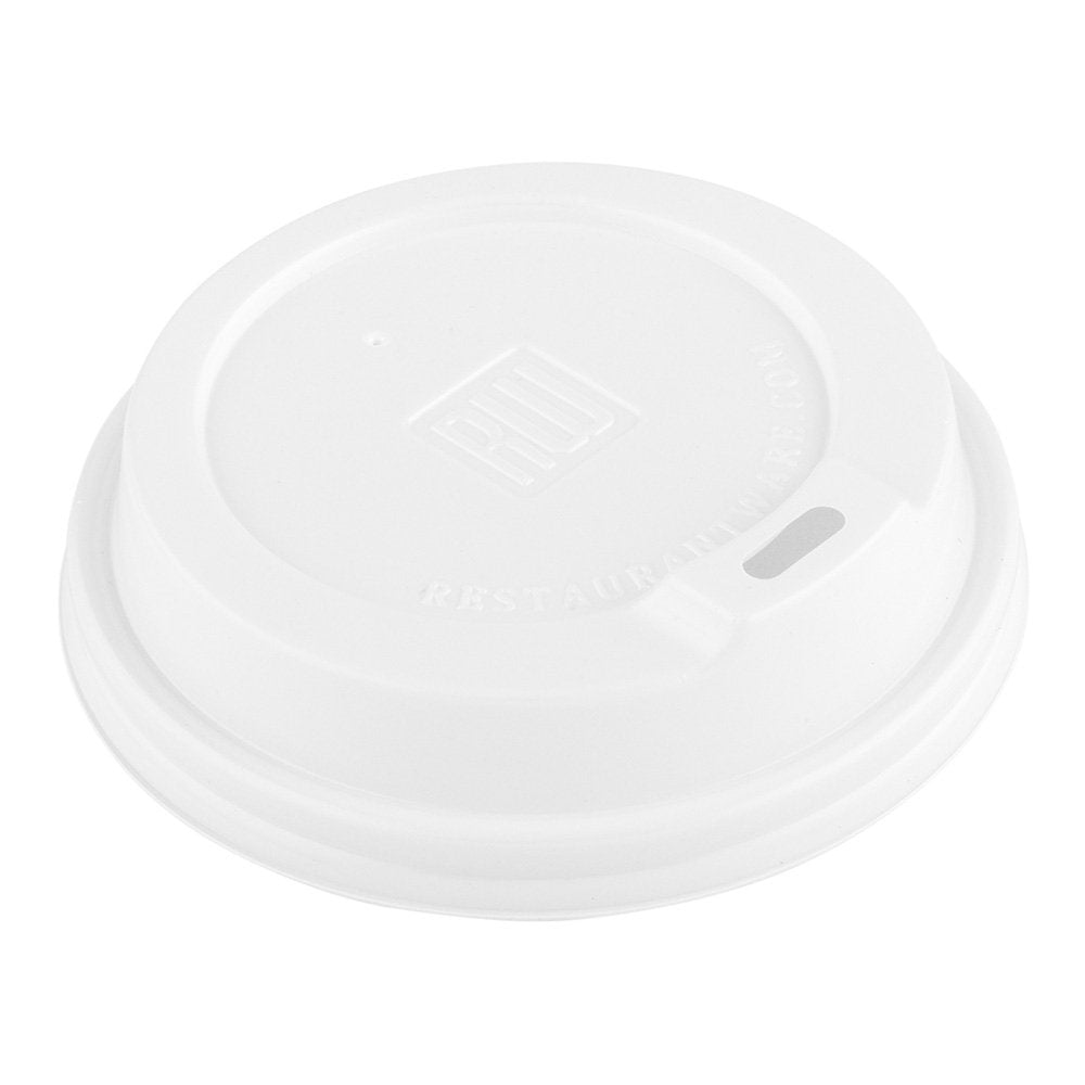 Restaurantware Ripple Coffee Cups, 8/12/16/20 oz lid, White