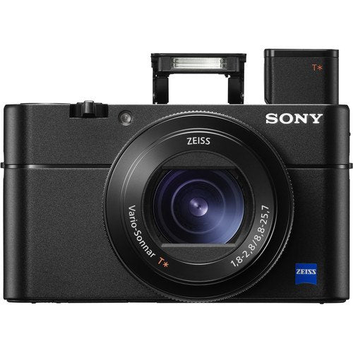 Sony Cyber-Shot DSC-RX100 V 20.1 MP Digital Still Camera with 3" OLED, flip Screen, WiFi, and 1” Sensor DSCRX100M5/B