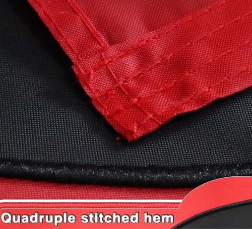 Premium Anarchist symbolism Flag 3x5 Ft Large,Embroidered Circle-A Symbols|Quadruple Stitched Fly Ends|Anarchism Punk Movement Official Anarchy Flags House Decoration Banner